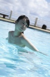 bikini_top koike_rina ponytail pool swimsuit wet wpb_141 rating:Safe score:1 user:nil!