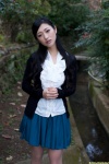 blouse cardigan dan_mitsu dgc_1029 miniskirt pantyhose sheer_legwear skirt rating:Safe score:0 user:nil!