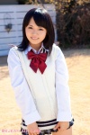 blouse costume kurokawa_yui pleated_skirt school_uniform skirt sweater_vest rating:Safe score:0 user:nil!
