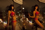 bikini cleavage fishnet_stockings swimsuit thighhighs yoshiki_risa rating:Safe score:0 user:nil!