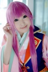 cosplay fan harukanaru_toki_no_naka_de harukanaru_toki_no_naka_de_3 kasuga_nozomi kimono moeka pink_hair rating:Safe score:0 user:nil!