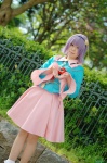 cosplay dress hairband jacket komeiji_satori kuzui_azuki purple_hair socks touhou rating:Safe score:0 user:nil!