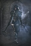 boots bracers cloak cosplay crossbow demon_hunter diablo_3 gloves hood leggings pauldrons tasha rating:Safe score:2 user:NomadSoul