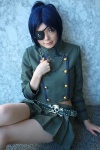blue_hair chrome_dokuro cosplay eyepatch katekyo_hitman_reborn! miniskirt namada pleated_skirt skirt rating:Safe score:1 user:darkgray