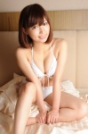 bed bikini bwh_186 cleavage misaki_haruka side-tie_bikini swimsuit rating:Safe score:0 user:nil!