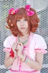 blouse cosplay idolmaster kanon miniskirt red_hair skirt takatsuki_yayoi twintails rating:Safe score:0 user:nil!