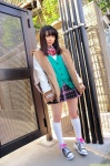 blouse cardigan coat dgc_0931 kneesocks pleated_skirt school_uniform skirt tachibana_nanako rating:Safe score:2 user:nil!