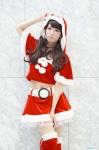 a-nyan cosplay leggings miniskirt santa_costume shawl skirt tagme_character tagme_series twintails vest rating:Safe score:0 user:nil!
