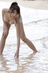 beach bikini cleavage nakamura_shizuka ocean ponytail silent_love swimsuit wet rating:Safe score:2 user:nil!