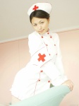 costume kawamura_yuki nurse nurse_cap nurse_uniform pantyhose rating:Safe score:2 user:nil!