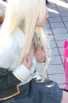 blazer blonde_hair blouse boku_wa_tomodachi_ga_sukunai cosplay kashiwazaki_sena momokawa_hina school_uniform rating:Safe score:0 user:pixymisa