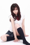blouse kneesocks pleated_skirt school_uniform skirt takamiya_yuuna ys_web_383 rating:Safe score:0 user:nil!