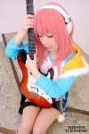 ako cosplay denim guitar headset hoodie miniskirt nitro_super_sonic pantyhose pink_hair skirt super_soniko tshirt rating:Safe score:1 user:nil!