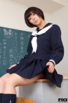 kneesocks pleated_skirt rq-star_615 sailor_uniform school_uniform skirt skirt_lift yasueda_hitomi rating:Safe score:1 user:nil!