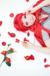 cape cosplay flowers ibara red_hair ruiko zone-00 rating:Safe score:1 user:pixymisa