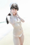 beach bikini cleavage nakajima_momo ocean swimsuit twintails ys_web_456 rating:Safe score:0 user:nil!