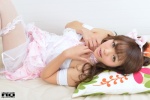 bed choker dress garters hairband higurashi_natsuki pantyhose rq-star_736 white_legwear rating:Safe score:0 user:nil!