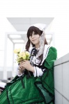 bonnet cosplay dress flowers kureha_marie lace rozen_maiden suiseiseki rating:Safe score:0 user:nil!