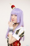 aikatsu! choker cosplay crown dress hikami_sumire purple_hair re-ka rating:Safe score:1 user:nil!
