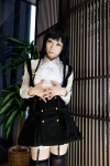 blouse cosplay garter_straps inu_boku_secret_service jumper miniskirt shirakiin_ririchiyo shizuki_minato skirt slip thighhighs zettai_ryouiki rating:Safe score:0 user:pixymisa