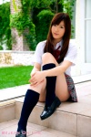 blouse kneesocks pleated_skirt school_uniform skirt taneda_chieri rating:Safe score:2 user:nil!