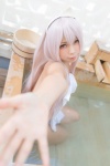 bathroom bathtub cosplay guguru hairband nude towel wet white_hair yunohana_yuuna yuragisou_no_guguru-san yuragisou_no_yuuna-san rating:Questionable score:0 user:nil!