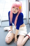 braid cosplay diebuster midriff namada nono pink_hair sweater rating:Safe score:0 user:nil!