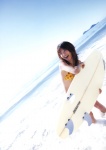 beach bikini hasebe_yuu i_<3_yu ocean side-tie_bikini surfboard swimsuit rating:Safe score:0 user:nil!