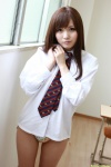 asakura_yu bikini blouse dgc_0997 school_uniform side-tie_bikini swimsuit tie rating:Safe score:0 user:nil!