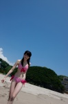 beach bikini cleavage hello_project_digital_books_80 maeda_yuuka side-tie_bikini swimsuit rating:Safe score:0 user:nil!