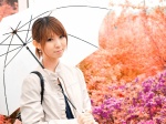 blouse jacket ponytail rinami shoulder_bag umbrella rating:Safe score:1 user:pixymisa
