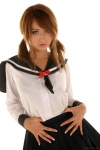 costume leah_dizon sailor_uniform school_uniform twintails rating:Safe score:1 user:nil!