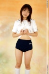 buruma gym_uniform kneesocks sailor_uniform school_uniform shirt_lift shorts takaishi_miyu rating:Safe score:1 user:nil!