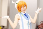 beret cosplay fingerless_gloves hoshizora_rin love_live!_school_idol_project orange_hair vest yamo rating:Safe score:0 user:nil!