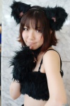 animal_ears cat_ears choker cosplay croptop mao midriff shorts tagme_character tagme_series rating:Safe score:0 user:nil!