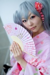 cosplay fan genderswap gintama kimono riu sakata_gintoki silver_hair twintails rating:Safe score:0 user:nil!