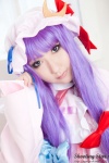 cosplay dress hat patchouli_knowledge purple_hair robe saku sweet_garden touhou rating:Safe score:0 user:nil!