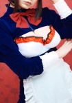 apron chocoball cleavage cosplay kara_no_naka_no_kotori maid maid_uniform myuha_resurei rating:Safe score:1 user:nil!