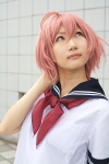 ahoge cosplay hio pink_hair school_uniform tagme_character tagme_series rating:Safe score:0 user:nil!