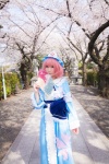 atsuki cosplay dress fan hat pink_hair saigyouji_yuyuko suite_memory touhou rating:Safe score:1 user:nil!
