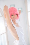 apron cosplay mike momo_velia_deviluke pink_hair shinkon_keikaku to_love-ru rating:Safe score:2 user:nil!