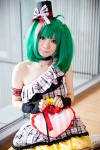 ahoge cosplay croptop green_hair hat macross macross_frontier miniskirt ranka_lee skirt tama_(ii) twintails rating:Safe score:0 user:pixymisa