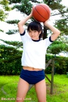 buruma gym_uniform kurokawa_yui ponytail shorts tshirt rating:Safe score:1 user:nil!