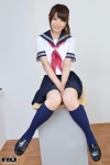 kneesocks pleated_skirt ponytail rq-star_823 sailor_uniform sayaka_aoi school_uniform skirt rating:Safe score:0 user:nil!