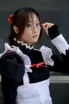 anmitsu cosplay glasses looking_over_glasses tagme_character tagme_series rating:Safe score:0 user:darkgray