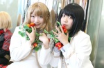 blonde_hair cosplay konohana_hikari line meguri nanto_yaya school_uniform strawberries strawberry_panic! rating:Safe score:0 user:Log