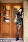 beautyleg_800 black_legwear dress pantyhose sara rating:Safe score:0 user:nil!