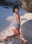 ass barefoot beach bikini_bottom sweater_vest swimsuit turtleneck yasuda_misako ys_web_080 rating:Safe score:0 user:nil!
