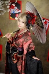 blonde_hair cosplay keiz kimono tagme_character tagme_series umbrella rating:Safe score:0 user:PFULMTL