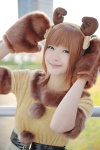 animal_ears cosplay dress gingamu horns idolmaster idolmaster_cinderella_girls mittens oikawa_shizuku rating:Safe score:0 user:nil!